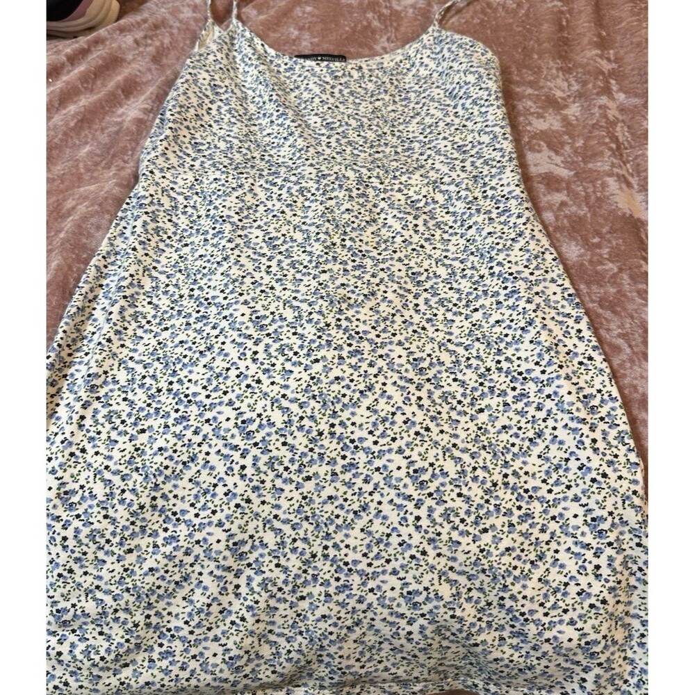 Brandy Melville Floral Dress women's floral print mini slip dress